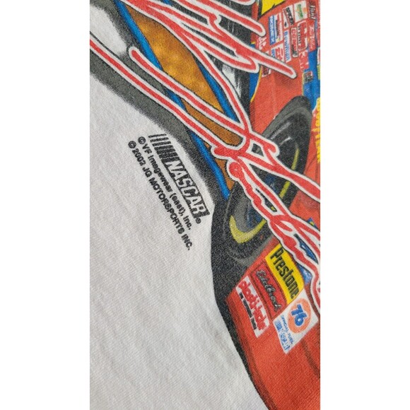 2002 Nascar Jeff Gordon In High Gear Long Sleeve Size Large Crew Neck Shirt - Picture 10 of 12